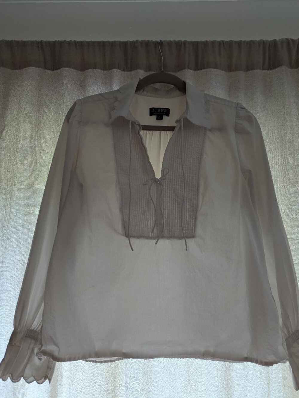 100% Organic Cotton J. Crew Blouse
